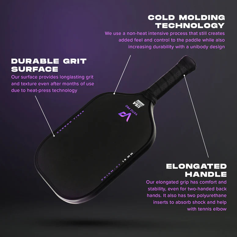 Vợt Pickleball Vatic Pro - Augie Ge PRISM V7 (Special Edition)